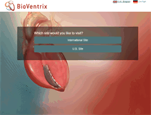 Tablet Screenshot of bioventrix.com